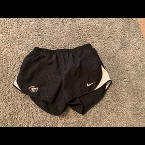 Women’s UGA Nike running shorts